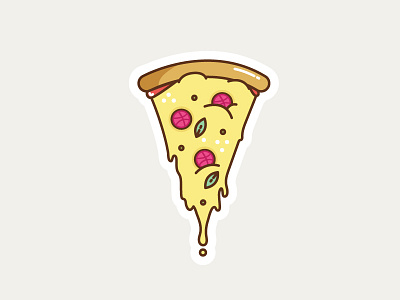 Dribbble Pizza