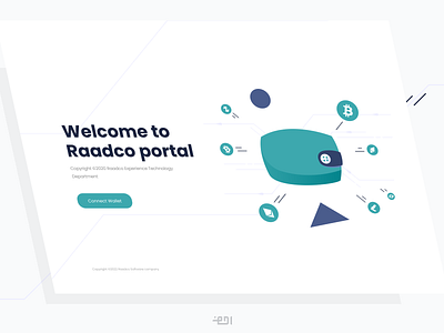 Login page for Raadco portal 🫰🏻