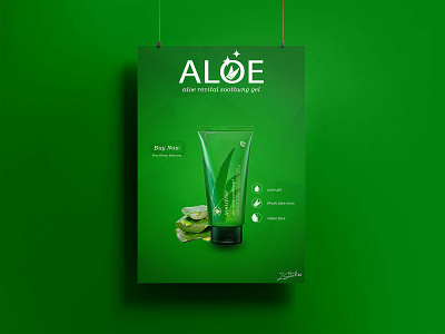 Aloe Face Wash 3d animation brand branding design graphic design graphics illustration logo motion graphics p poster productposter ui vector