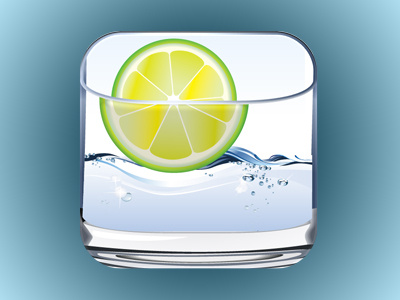 Water Glass App Icon