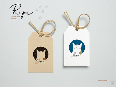 Logo "Clothing store for cats"