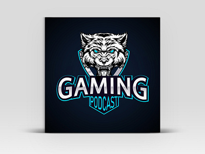 GAMING PODCAST, cover art vector cover