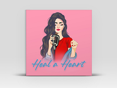 HEAL A HEART, cover art vector cover