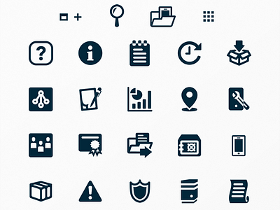 Simple Web Icons