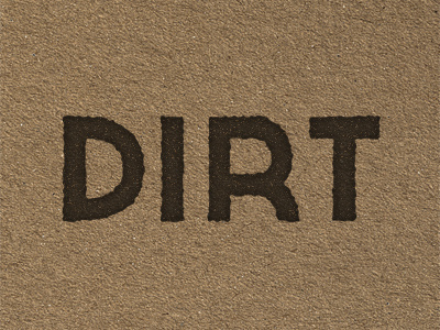 Dirt paper rough text texture type