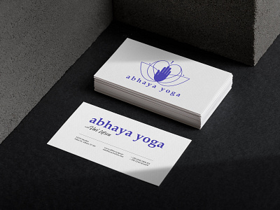 Logo Design // Abhaya Yoga branding logo logo design yoga yoga logo