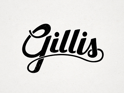 Gillis Lettering -