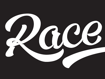 Race Car pt 2 handdrawn lettering letters race vector