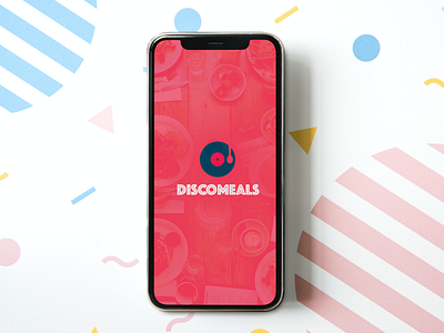 Discomeals app design mobile ui