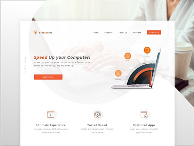 Fox Speed Up Landing Page landing page