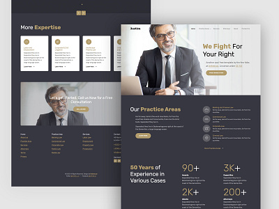 Justice Free HTML Template by Untree.co