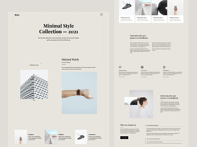 Style - A Free Minimal Bootstrap Website Template bootstrap free html onepage template ui ux website