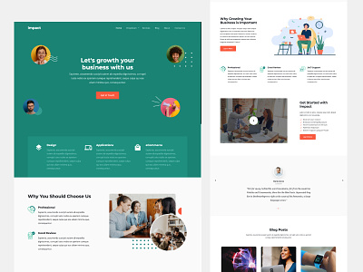 Impact Free Bootstrap 5 Template For Startup Business- Untree.co