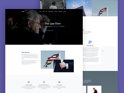 Probootstrap Law (Free HTML) bootstrap bootstrap 4 design free template freebie law photography ui ux