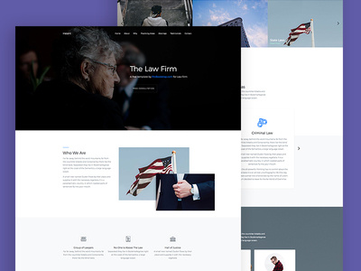 Probootstrap Law (Free HTML)