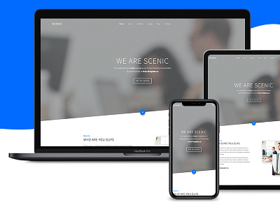 Scenic Free Website HTML Template by Free-Template.co bootstrap 4 free bootstrap 4 free html5 free template html ui ux