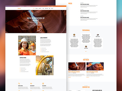 Unearth Free Bootstrap 4 Website Template by Free-Template.co bootstrap4 free bootstrap free html onepage ui ux