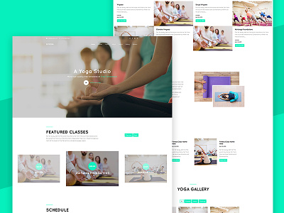 DoYoga Free Website Template by Free-Template.co bootstrap 4 free html free template ui ui ux yoga