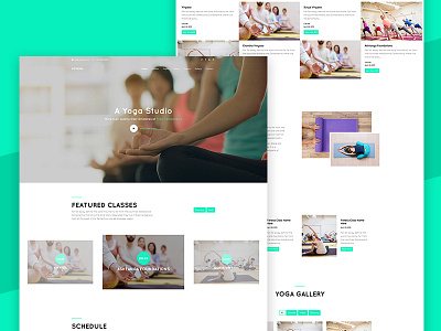 DoYoga Free Website Template by Free-Template.co