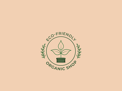 Organic Shop Logo