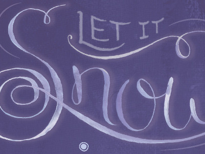 2011 Holiday Card calligraphy hand lettering ornamental texture typography