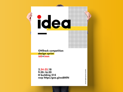 GBC Idea brand poster brand branding identity logo typography