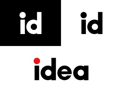 Idea logo brand branding identity logo typography