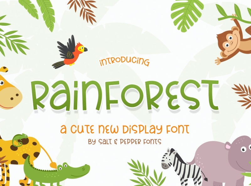 Rainforest Font