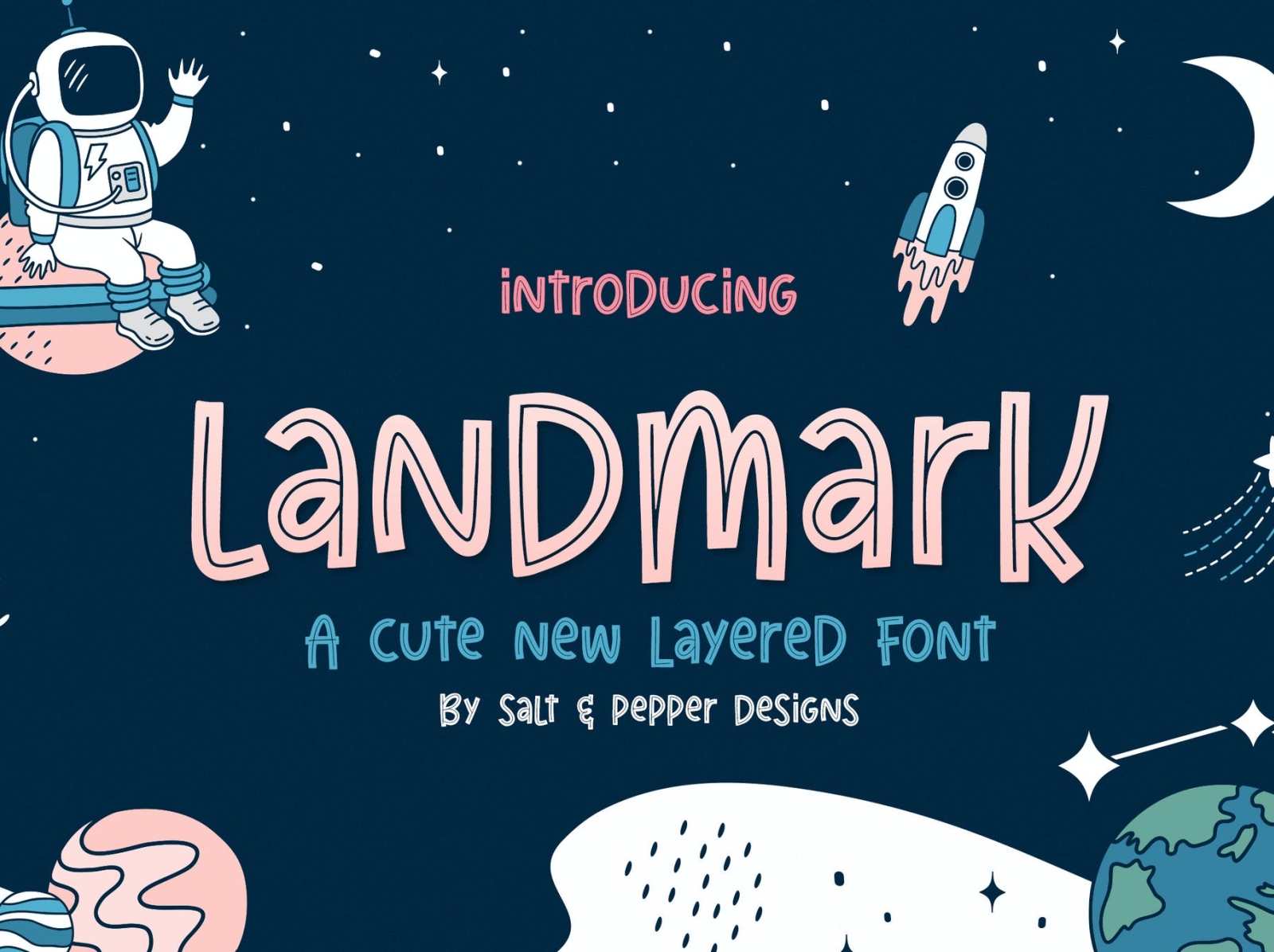 Landmark Font Trio