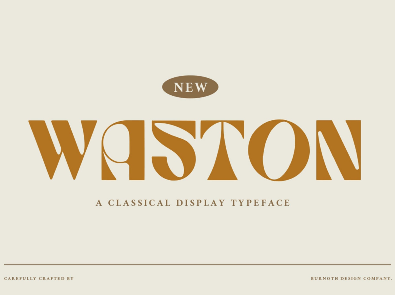 Waston - Retro Display Font app branding design display display font graphic design illustration logo retro typography ui ux vector vintage
