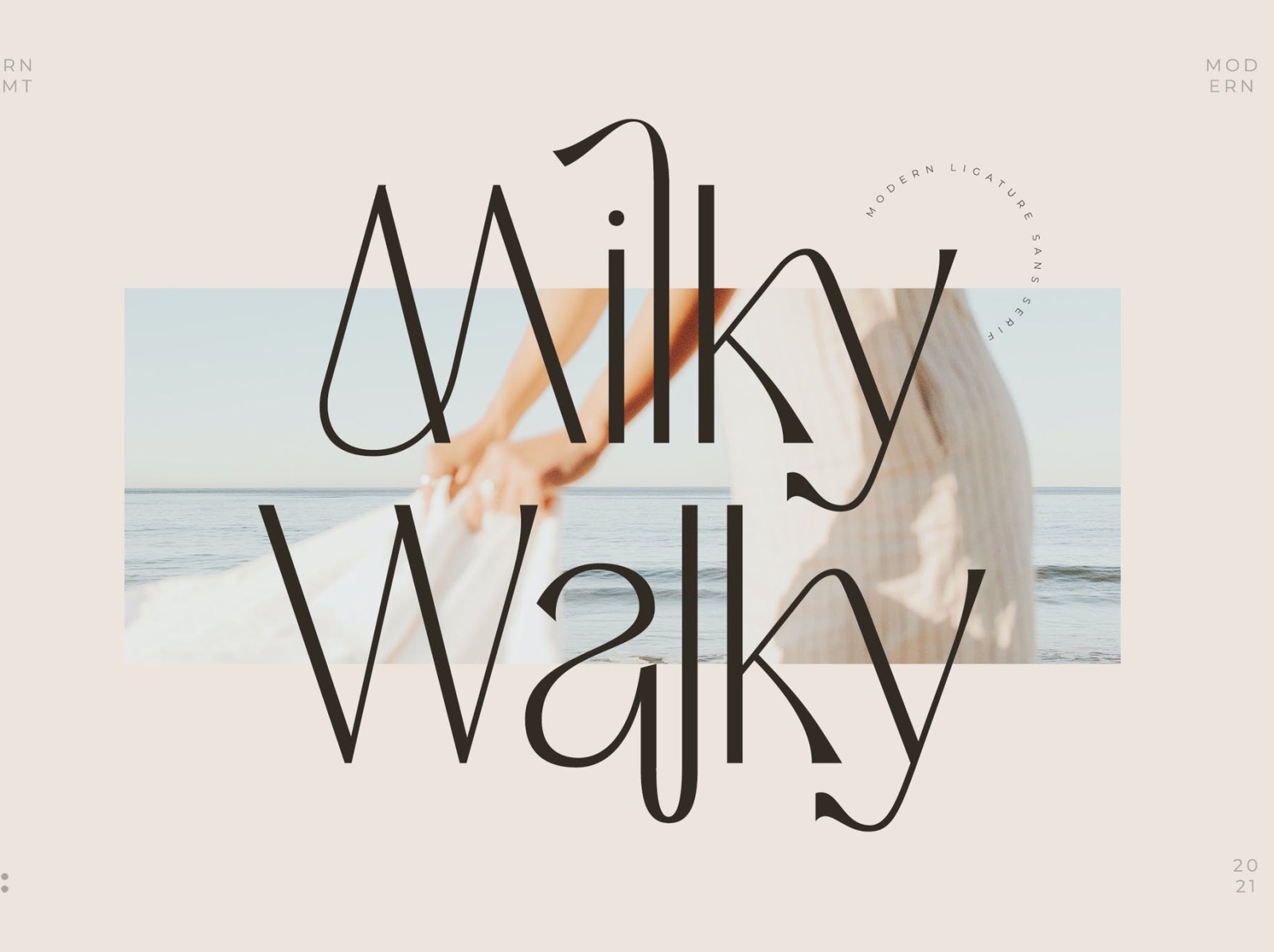 Milky Walky Font 3d animation app branding design font graphic design illustration logo milky way social media typeface typography ui ux vector