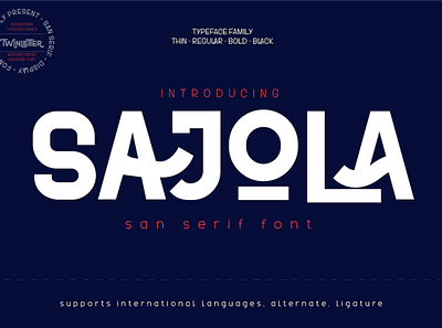 Saejola Font app branding design display display font font graphic design illustration logo typeface typography ui ux vector