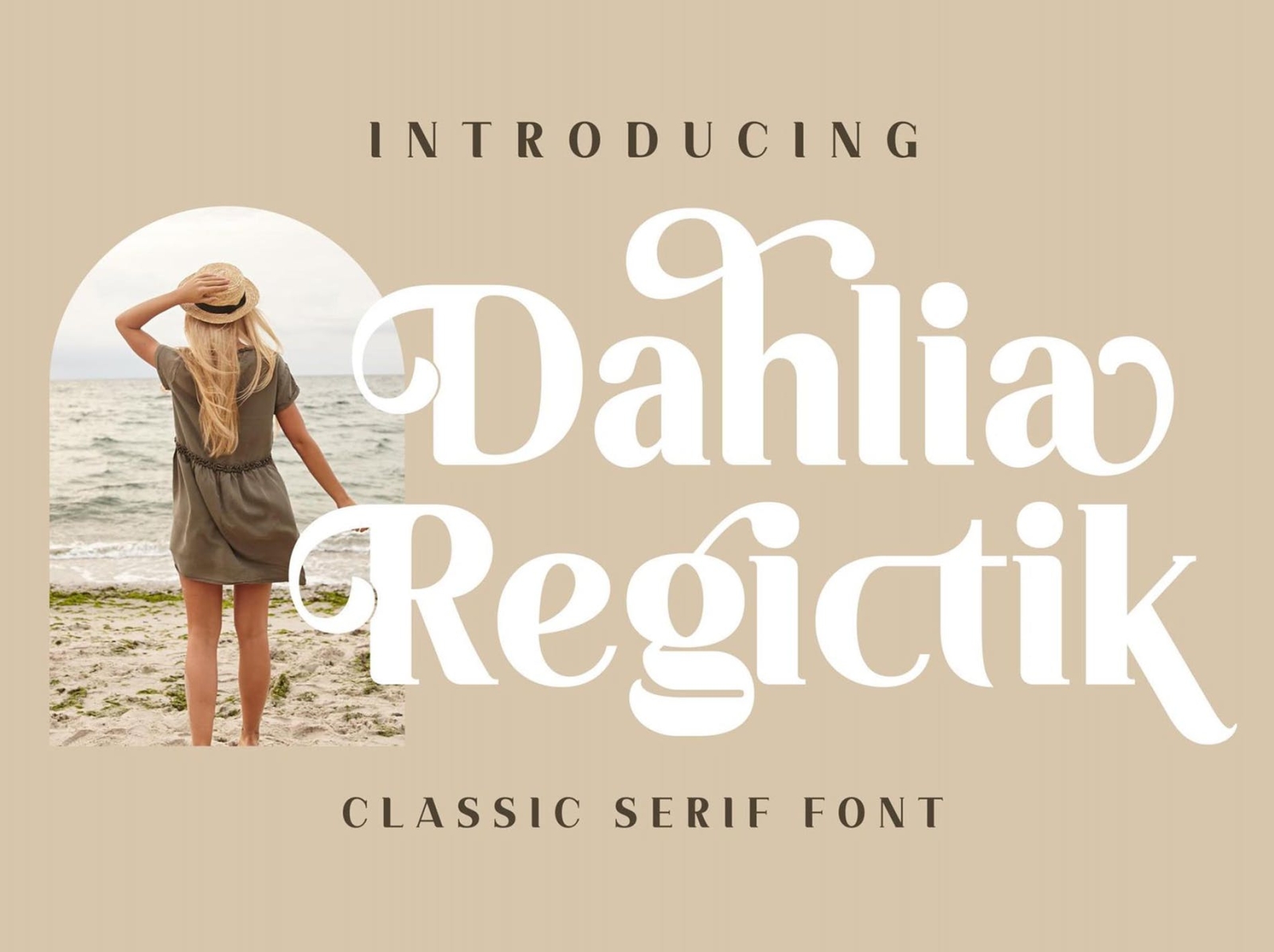 Dahlia Regictik Serif Font app branding design display display font font graphic design illustration logo script serif typography ui ux vector