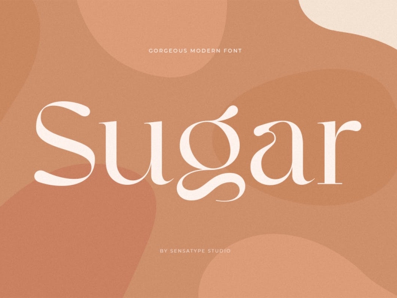 Sugar Display Typeface app branding design display display font font gorgeous graphic design illustration logo typography ui ux vector