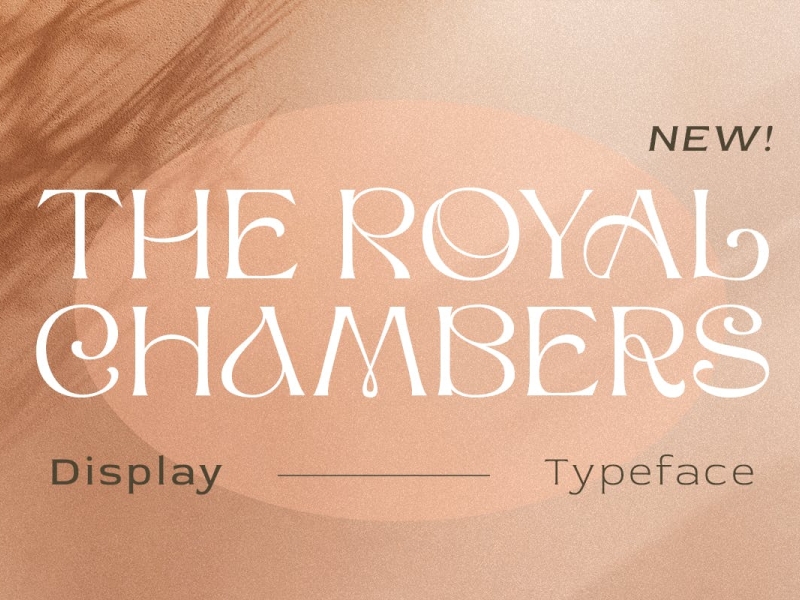 Royal Chambars Display Font app branding design display display font font graphic design illustration logo royal typography ui ux vector