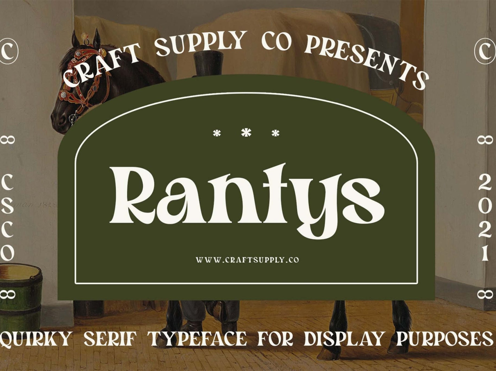 Rentyz Display Font