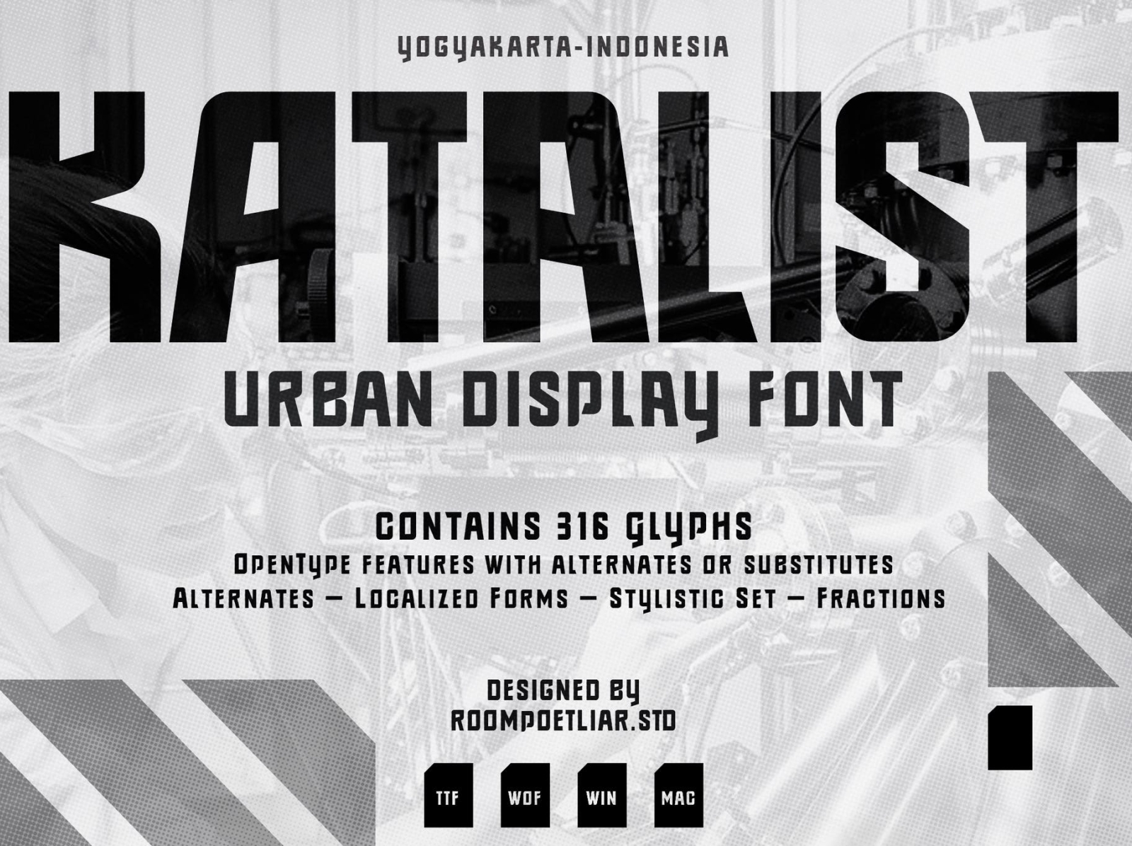 Katalist Display Font app branding design display display font font graphic design illustration logo modern typography ui urban ux vector