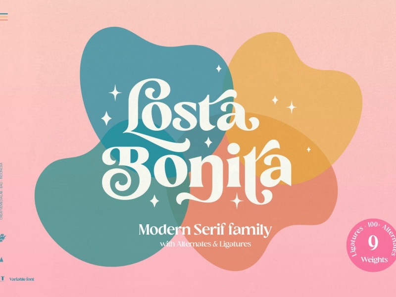 Lasta Bonita Serif Font