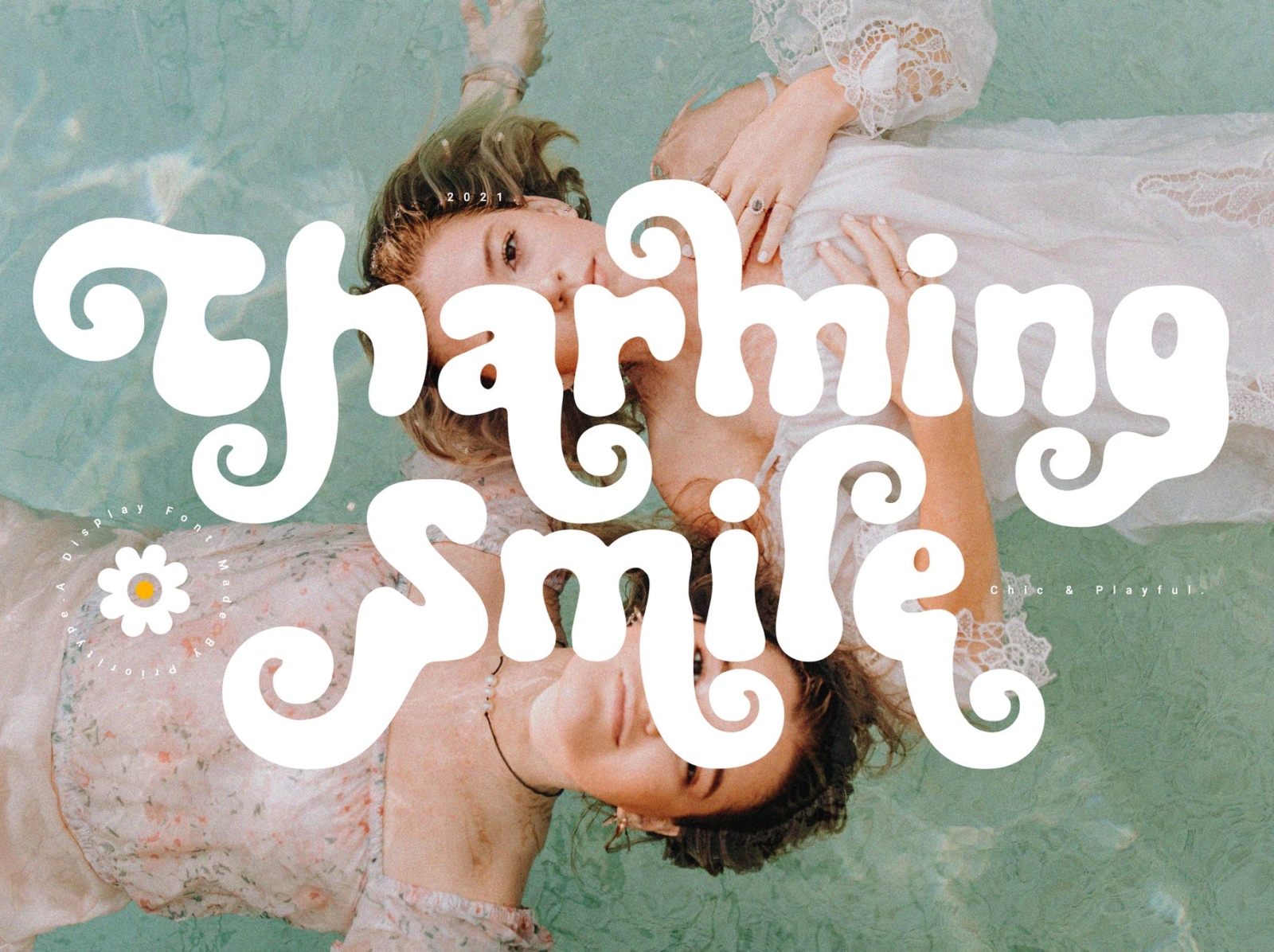 Charming Smile Display Font