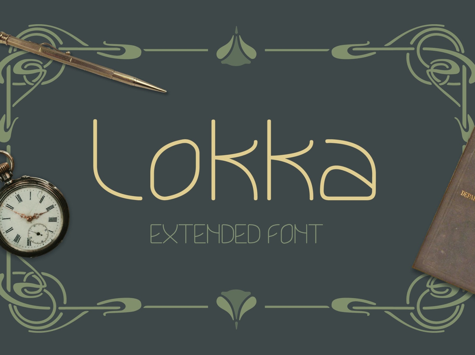 Lokka Extended Font