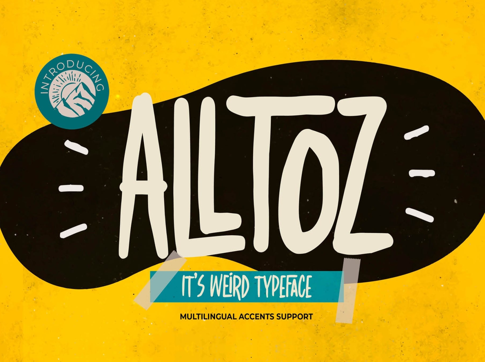 Alltoz - It's Weird Typeface