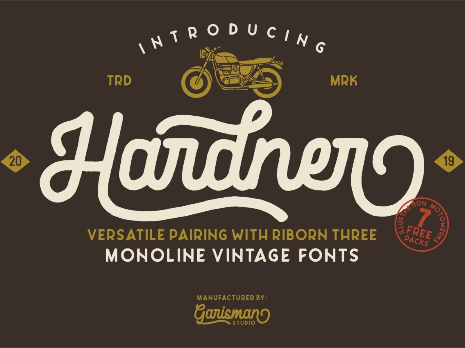 Hardner Vintage Typeface