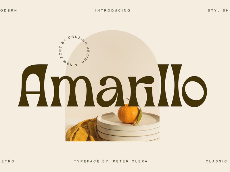 Amarillo Font