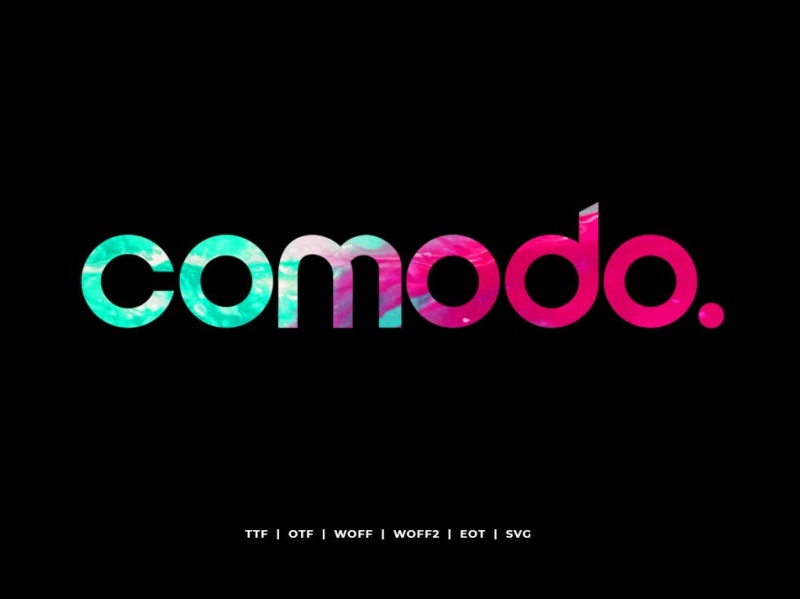 Comodo - Display Typeface app branding comodo design display font graphic design illustration logo serif typeface typography ui ux vector