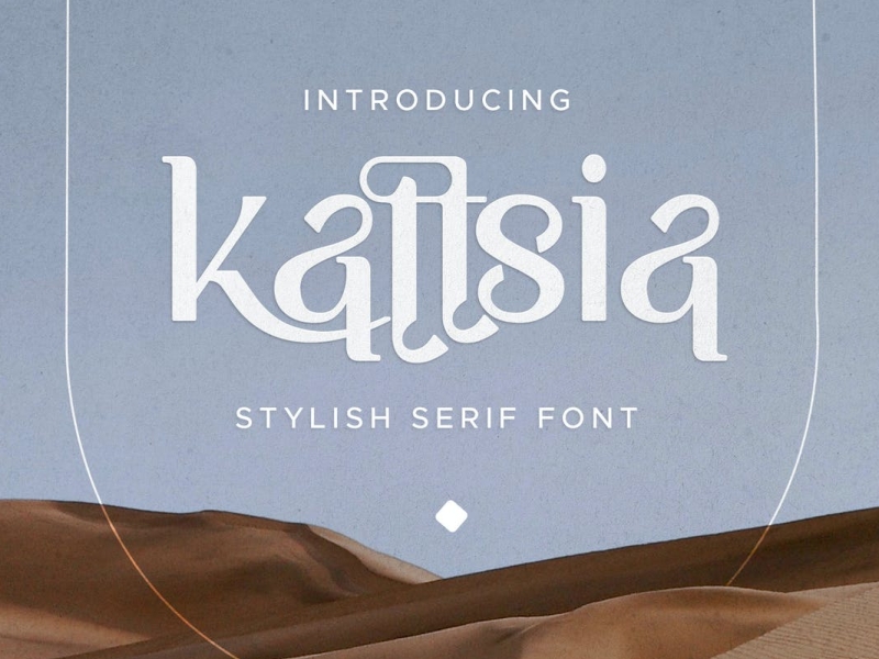 Kattsia Font app branding design display elegant font graphic design illustration logo serif typeface typography ui ux vector