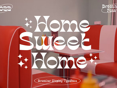 Sweet Home app branding design display font graphic design illustration logo logo design logofont serif typeface typography