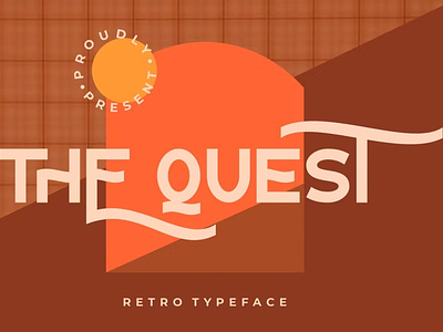 The Quest Font app branding design display font graphic design illustration logo quest serif typeface typography