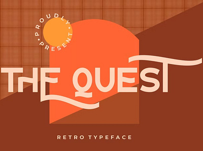 The Quest Font app branding design display font graphic design illustration logo quest serif typeface typography