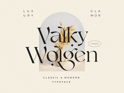 Valky-Wolgen Font branding design display display font font graphic design illustration logo serif typeface typography