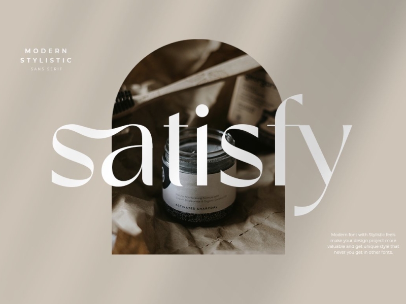 Satisfy - Sans Font